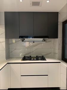 Armoire de cuisine moderne en gros nouveau design <span class=keywords><strong>pas</strong></span> <span class=keywords><strong>cher</strong></span> meubles modulaires de cuisine en forme de L armoires garde-<span class=keywords><strong>manger</strong></span> usine de Foshan - Product Image 6