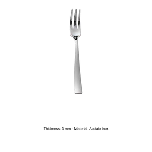 Pinti Palace 3-Prong <b>Fork</b> 18/10 Stainless Steel, 3 mm Thick Pintinox - Product Image 3