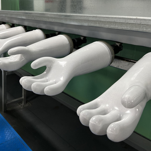 Vente directe d'usine, gants de four en silicone liquide certifiés CE 450 ° Doublure intérieure en polyester-coton résistante à la <span class=keywords><strong>chaleur</strong></span> pour <span class=keywords><strong>barbecue</strong></span> - Product Image 5