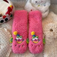 Chaussettes d'hiver épaisses et chaudes Bioserica Era, rembourrées, antidérapantes, mignonnes, en peluche, pour la maison