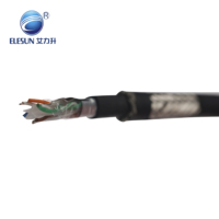 Câble Bus Torsadé Blindé ELESUN Profibus RS485 RS-485 120 Ohm 23AWG Cuivre Nu Gaine PVC/LSOH