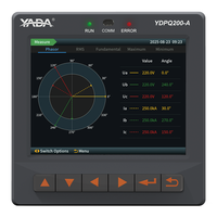 Monitor de Calidad de Energía de Alta Precisión (1.0% + 3) YADA YDPQ200-A, Venta al por Mayor de Fábrica, OEM Personalizado, Certificado CE, Tres Fases 3P4W