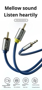 Cable de Audio Estéreo 2RCA Macho-Macho de 3.5mm con Revestimiento de PVC Chapado en Oro de 24K, Libre de Oxígeno Puro para Reproductor de DVD de Coche, Computadora YIMAITE ERC35015 - Product Image 5