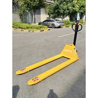 Nouveau chariot élévateur à palettes à commande manuelle intelligente, moteur à courant continu, capacité de charge de 1 tonne, pour les magasins de détail et les ateliers de réparation de machines