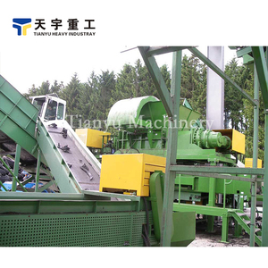 Linea di produzione di riciclaggio dell'attrezzatura del trituratore della gomma del frantoio della rotella della gomma della macchina di riciclaggio della gomma della polvere di gomma - Product Image 6