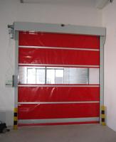 Rouleau de tissu vinyle imperméable et ignifuge 0,9/1,0/1,2 mm, rouleau de bâche enduite de PVC pour portes rapides industrielles à enroulement rapide