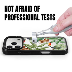 Chất lượng cao tùy chỉnh chống vàng rõ ràng từ trường hợp điện thoại cho <span class=keywords><strong>Iphone</strong></span> 17 16 15 14 13 Pro Max tinh thể tác động di động Cover quay lại - Product Image 4