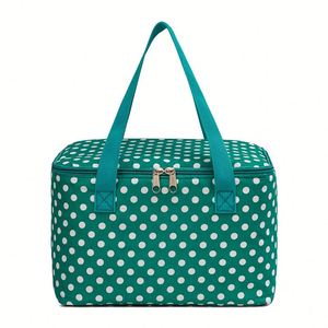 Sac isotherme personnalisé OEM, grande capacité, imperméable, en PEVA, sac isotherme pour le déjeuner - Product Image 3
