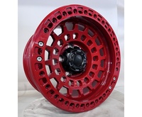 Nouvelles jantes en alliage d'aluminium forgé 6061 Geruida Red Mesh, pressées à 12000T, certifiées TUV JWL VIA Std S3-00068, 17 18 20 personnalisées
