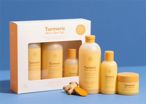 Lanthome classico profumo di zenzero curcuma 200ml Set per la cura della pelle tè verde vitamina E lozione detergente sapone per la famiglia Kit per la cura del viso - Product Image 2