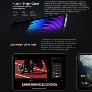Original New Xiaomi Pad 7 Pro 11.2 inch ánh sáng mềm mại Màn hình 12GB + 256GB hyperos 2 Qualcomm Xiaomi Pad 7 Pro máy tính bảng PC - Product Image 4