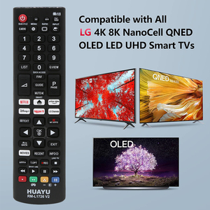 Control Remoto Universal HUAYU RM L1726 V2 para Todos los <span class=keywords><strong>Televisores</strong></span> <span class=keywords><strong>LG</strong></span> LED LCD <span class=keywords><strong>OLED</strong></span> Smart TV con Botón de Netflix Infrarrojo Sin Configuración - Product Image 3