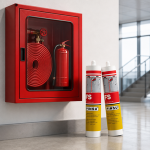 PINSU-FS Scellant en silicone pas cher, résistant aux hautes températures, ignifuge, résistant à la chaleur, retardateur <span class=keywords><strong>de</strong></span> flamme - Product Image 3