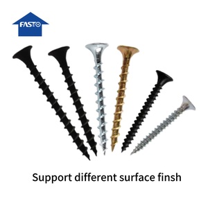 High Quality Galvanized Black Phosphate Gypsum Drywall <strong>Screws</strong> for Metal and <strong>Wood</strong> - Product Image 5