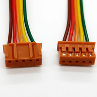 Wavelink JST XH kabel konektor, perakitan kustom kawat konektor Pin 2.54mm 2/3/4/6/8mm kualitas tinggi
