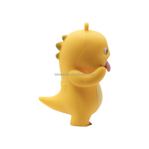 Figurine personnalisée de grande taille Dino <span class=keywords><strong>jaune</strong></span> mignon Pokemoned hautement restaurée 1:1 figurines Nailong Dragon de lait pour filles enfants cadeau - Product Image 5