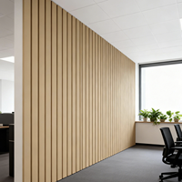 Décoration intérieure, panneaux acoustiques en bois Akupanel, placage bois, insonorisation pour salon, chambre, studio, hôtel, appartement