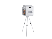Rétro Design 21.5 ''Écran Tactile Photo Booth Boîte Trépied Montage Dslr Photobooth Machine Imprimante Caméra Système Autres Articles De Fête