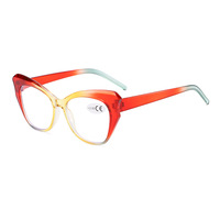 Lunettes de presbytie unisexe élégantes en acétate œil de chat, anti-lumière bleue, verres transparents, pour grands visages – Vente en gros directe usine Chine