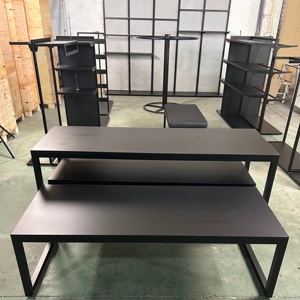 Abbigliamento sportivo <span class=keywords><strong>Costume</strong></span> commerciale T Shirt abbigliamento al dettaglio negozi di abbigliamento espositore Stand porta attrezzi in metallo - Product Image 5