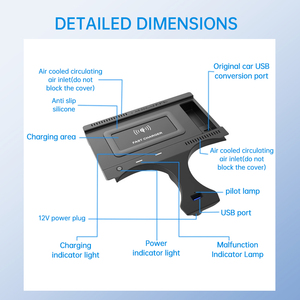 <span class=keywords><strong>Chargeur</strong></span> sans fil pour <span class=keywords><strong>voiture</strong></span> BMW IX3 2022 X3 2018-2023 X4 2018-2023, support de charge rapide pour téléphone 15W, accessoires de <span class=keywords><strong>voiture</strong></span>, outils - Product Image 5
