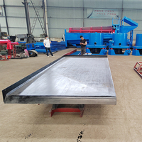 Table vibrante à gravité, machine de séparation pour l'or alluvial, le tungstène et le minerai d'étain