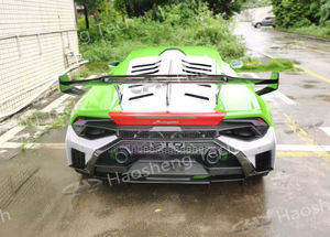 <span class=keywords><strong>Performante</strong></span> STO <span class=keywords><strong>SVJ</strong></span> estilo fibra de carbono Auto Body System alerón trasero para <span class=keywords><strong>Lamborghini</strong></span> Huracan LP580 Tuning Body Kit - Product Image 5