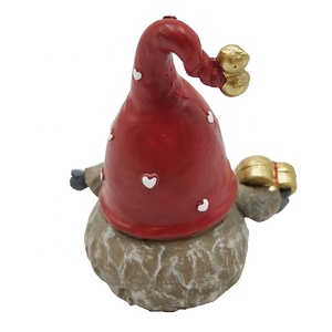 Diseño personalizado polyresin feliz de <span class=keywords><strong>Navidad</strong></span> adornos de regalo venta al por mayor <span class=keywords><strong>Navidad</strong></span> gnome - Product Image 6