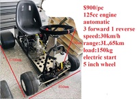 Tricycle à essence manuel personnalisé 300cc 140cc pour enfants, scooter électrique à 3 roues, motorisé, Ruilen Luxor Crazy Park Cart Kart
