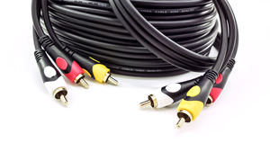 Precio bajo alto grado bajo ruido Micrófono de alta calidad <span class=keywords><strong>RCA</strong></span> 3 <span class=keywords><strong>RCA</strong></span> 2 <span class=keywords><strong>RCA</strong></span> a Jack 6,3 6,35 cable de audio dorado al por mayor - Product Image 5