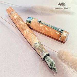 ชุดปากกาหมึกซึมโลหะหรูหราพรีเมียม <span class=keywords><strong>ปากกา</strong></span>ลายเซ็นอะคริลิกคุณภาพสูง พร้อมโลโก้สั่งทำพิเศษสำหรับเป็นของขวัญ - Product Image 4