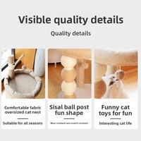 Linge de maison moderne écologique, intérieur et extérieur, cadre d'escalade pour chat, griffoir, jouet, balle pour chaton, produits pour chat, lit pour chat
