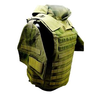 سترة التدريب التكتيكي للسلامة الخضراء بحماية كاملة سترات لحمل الأطباق - Product Image 4