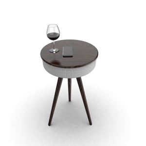 Table basse CP&AP avec enceinte Bluetooth, charge sans fil, lumière LED, audio domestique <span class=keywords><strong>HiFi</strong></span> - Product Image 3