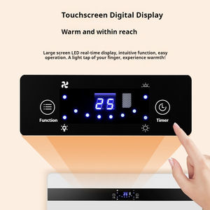 <span class=keywords><strong>Ventilador</strong></span> de Calefacción y Refrigeración PTC de Pared, Calentador Eléctrico con Control Remoto y Diseño Impermeable para Ahorro de Energía en el Hogar y el Baño - Product Image 4