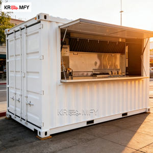 Système de conteneur multifonctionnel adaptable pour café, bar, restaurant, restauration rapide, extérieur, bureau, bâtiment, remorque, cuisine - Product Image 3