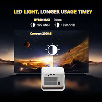 Projecteur intelligent Topleo Android 14 8K 4K 1080P 2 Go de RAM 3D Mini projecteur portable Android Projecteur domestique 1080p
