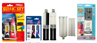 Adhésif époxy AB transparent 5 minutes, 24 ml, liquide, durcissement rapide, haute résistance, facile à utiliser, largement applicable à divers matériaux.