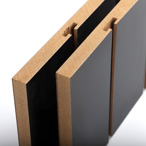 Hoja de tablero de <span class=keywords><strong>Mdf</strong></span> ranurado duradero de alta calidad 1220*2440*18mm <span class=keywords><strong>MDF</strong></span> en construcción - Product Image 1