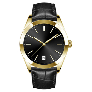<span class=keywords><strong>Reloj</strong></span> <span class=keywords><strong>de</strong></span> Cuarzo para <span class=keywords><strong>Hombre</strong></span>, Personalizable, con Esfera Simple, Resistente al Agua 5BAR, Acero Inoxidable 316L, Cristal <span class=keywords><strong>de</strong></span> Zafiro y Correa <span class=keywords><strong>de</strong></span> Cuero - Product Image 4