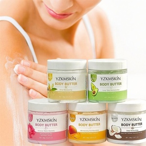 Tùy chỉnh nhãn dán Shea dừa Xoài Tăng chanh chiết xuất Kem tinh dầu làm trắng Jar bơ OEM chăm sóc da Kem dưỡng ẩm - Product Image 3