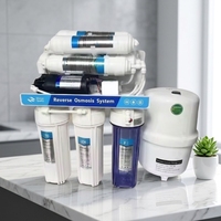 Elements 100 gallons 378-Litre Filtre à eau alcalin électrique RO 6 étages avec PP UDF CTO T33 Usage domestique en plastique