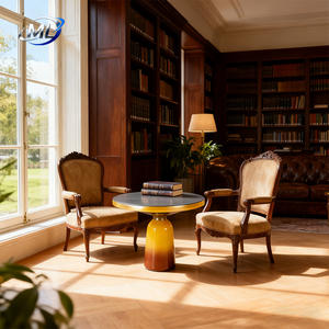 Mesa de Centro Moderna y Minimalista para Sala de Estar, Mesa de Centro Pequeña de Vidrio para el Hogar, Mesa de Centro para Sala de Estar - Product Image 3