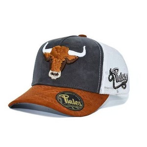 Riayles Baseball Cap Mesh Unisex Outdoor Sports Breathable Sun <b>Hat</b> With Embroidery Cow Pattern Custom Embroidery Cotton Outdoor - Product Image 1