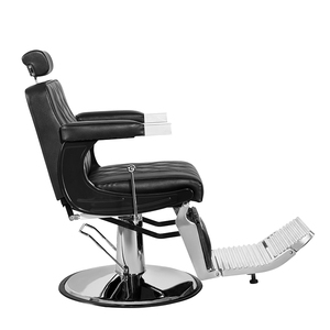 Sillón de Barbería Reclinable Profesional y Moderno para Barberías, Salones de Belleza, Muebles de Salón de Belleza, Popular, de Acero Inoxidable - Product Image 3