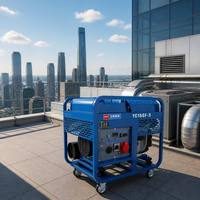 Groupe électrogène diesel Yuchai YC15GF-3 15 kW à châssis ouvert, ATS, 1800 tr/min, triphasé, double tension 400 V, bicylindre, pour usage industriel