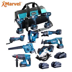 ชุดเครื่องมือไร้<span class=keywords><strong>สาย</strong></span> MARVEL CK2109 15 ชิ้น 21V 4.0Ah Brushless Lithium-Ion Combo OEM - Product Image 4