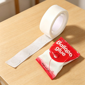 Wholesale <b>balloon</b> glue dots, double-sided tape, <b>balloon</b> stickers, wedding supplies, wedding room <b>decoration</b> props, round glued - Product Image 2