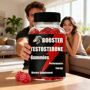 Gummies à base de plantes super-aliments pour l'amélioration masculine, complément de stimulation de l'ostérone pour hommes, favorise une meilleure libido et une croissance musculaire - Product Image 4