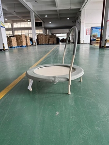 New Hot Bán đầy màu sắc trẻ em <span class=keywords><strong>Mini</strong></span> kích thước Trampoline trong nhà tập thể dục Trampoline tập thể dục Workout rebounder Trampoline với xử lý - Product Image 3